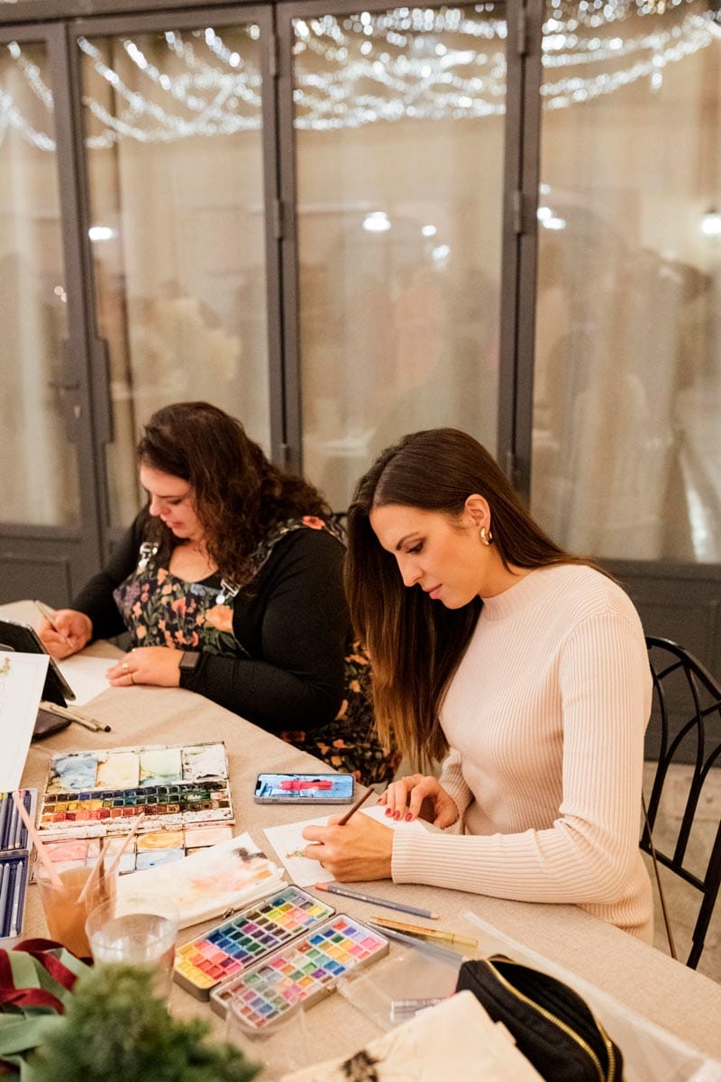 Live Art: ilustraciones en directo Pintamos a vuestros invitados, en directo